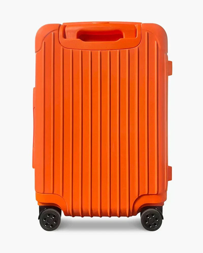 Orange Hardcase Luggage | 20 inch & Glossy | Arrow Logo - Image 4