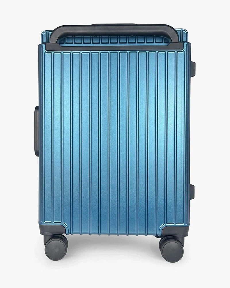 Blue Hardcase Luggage | 22 inch Wide Handle | Bold Logo - Image 4