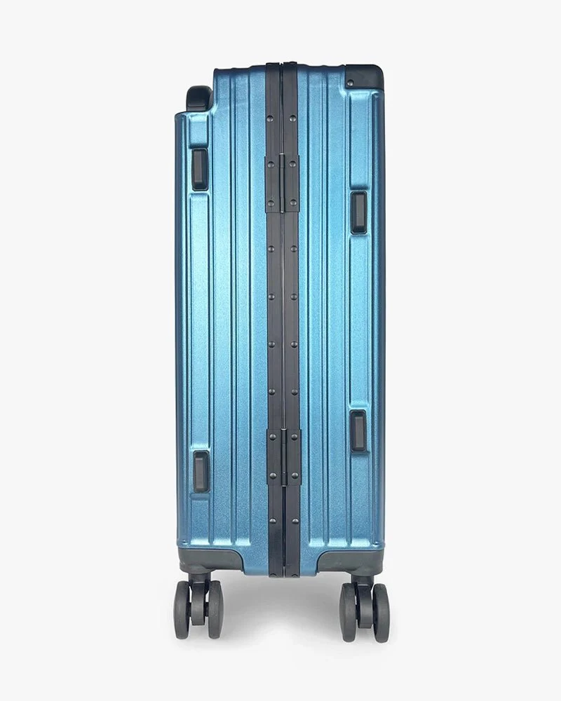 Blue Hardcase Luggage | 22 inch Wide Handle | Bold Logo - Image 5