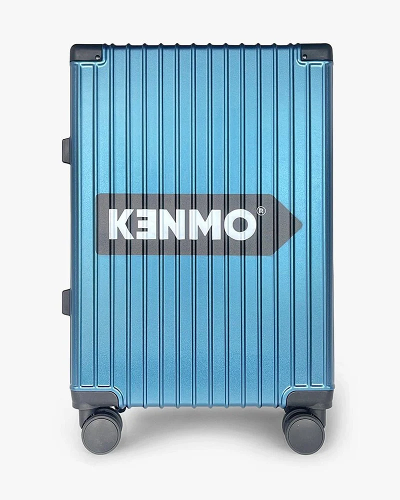 Blue Hardcase Luggage | 22 inch Wide Handle | Bold Logo - Image 9