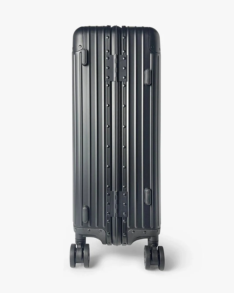 Black Aluminum Luggage | 24 inch & Matte | Arrow Logo - Image 5