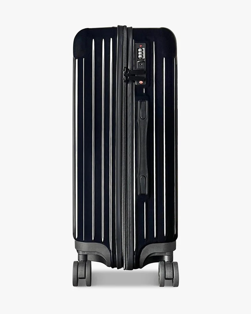 Black Hardcase Luggage | 24 inch & Glossy | Arrow Logo - Image 4