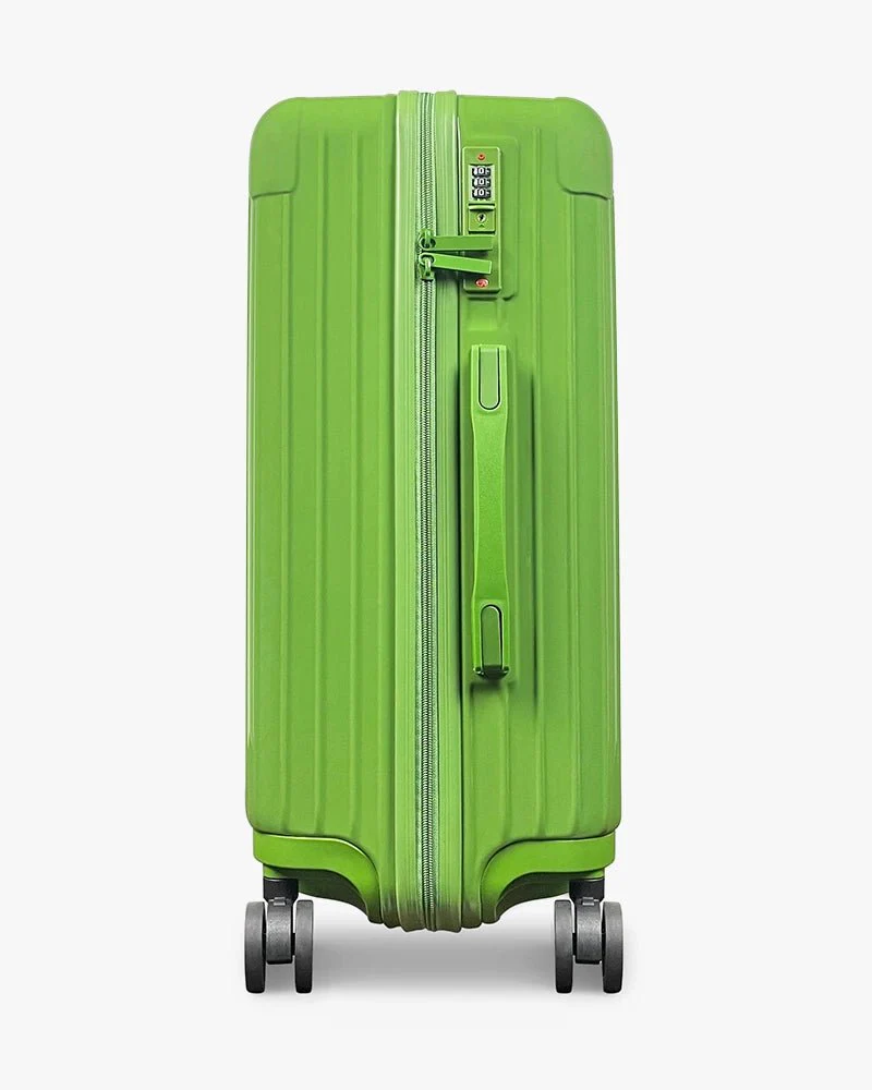 Green Hardcase Luggage | 24 inch & Glossy | Arrow Logo - Image 3