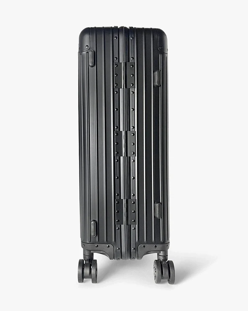 Black Aluminum Luggage | 26 inch & Matte | Arrow Logo - Image 5