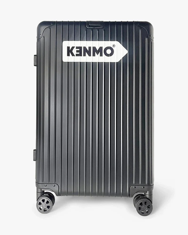 Black Aluminum Luggage | 26 inch & Matte | Arrow Logo - Image 9
