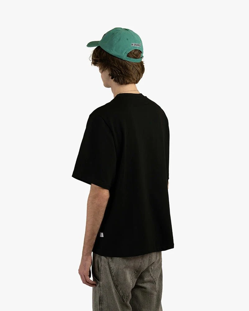 Black Oversize Tee | Vintage Babayoo Graphic - Image 4