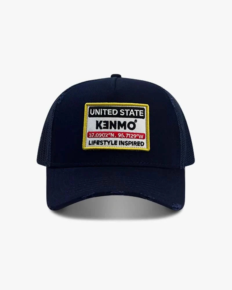 Navy Blue Baseball Cap | Bold Lifestyle Inspired Patch - Image 5