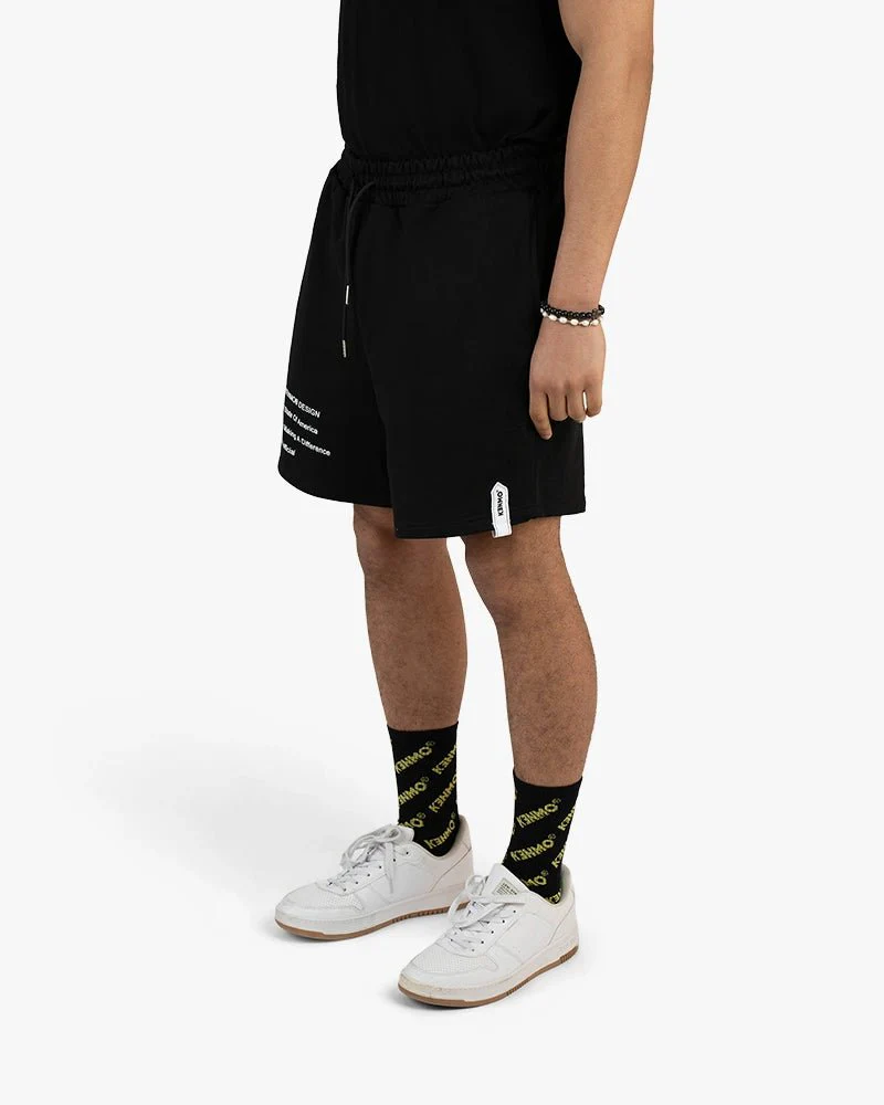 Black Oversize Shorts | Signature Statement Style - Image 2