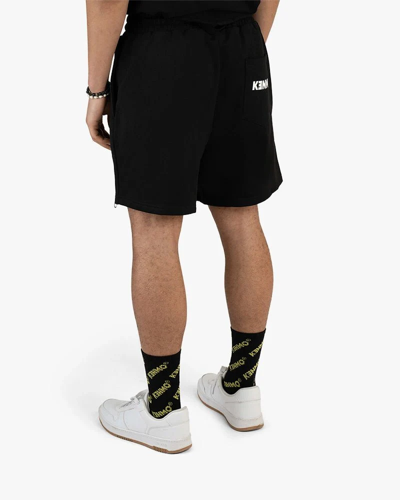 Black Oversize Shorts | Signature Statement Style - Image 4