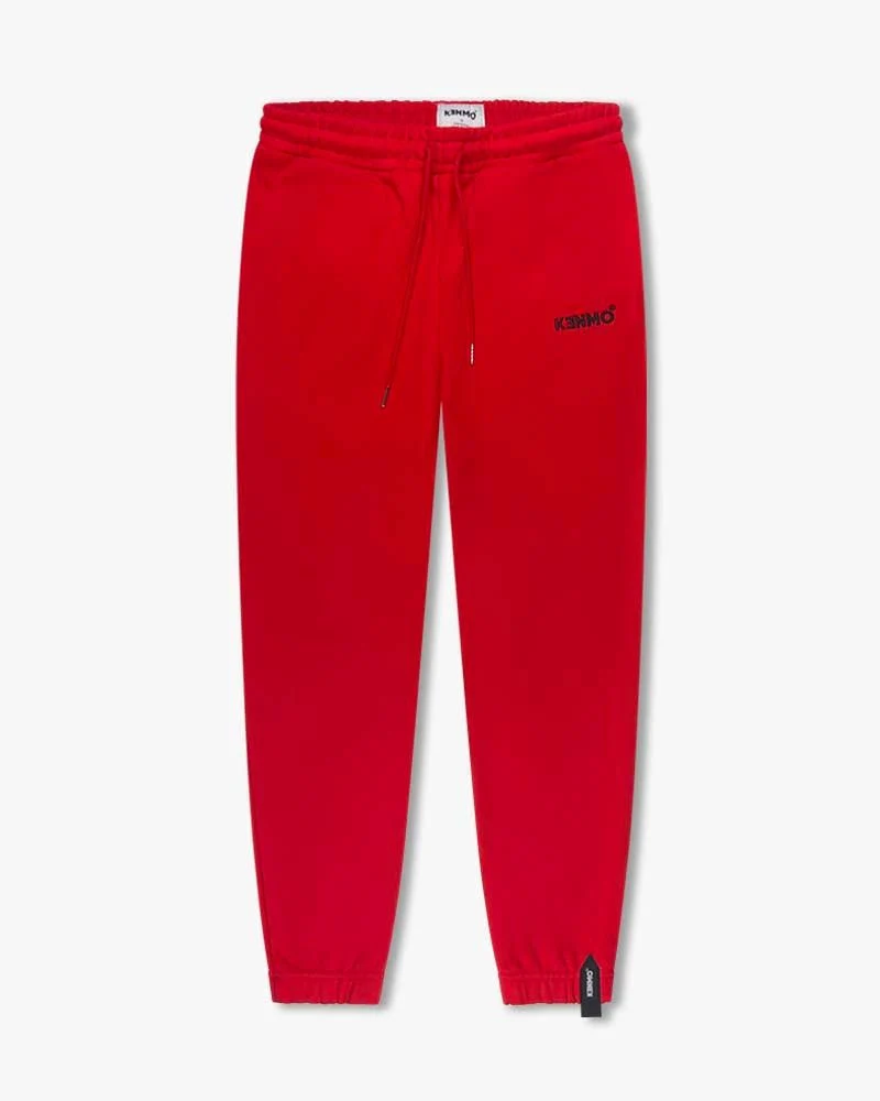 Red Signature Sweatpants | Bold Kenmo Streetwear Style - Image 5
