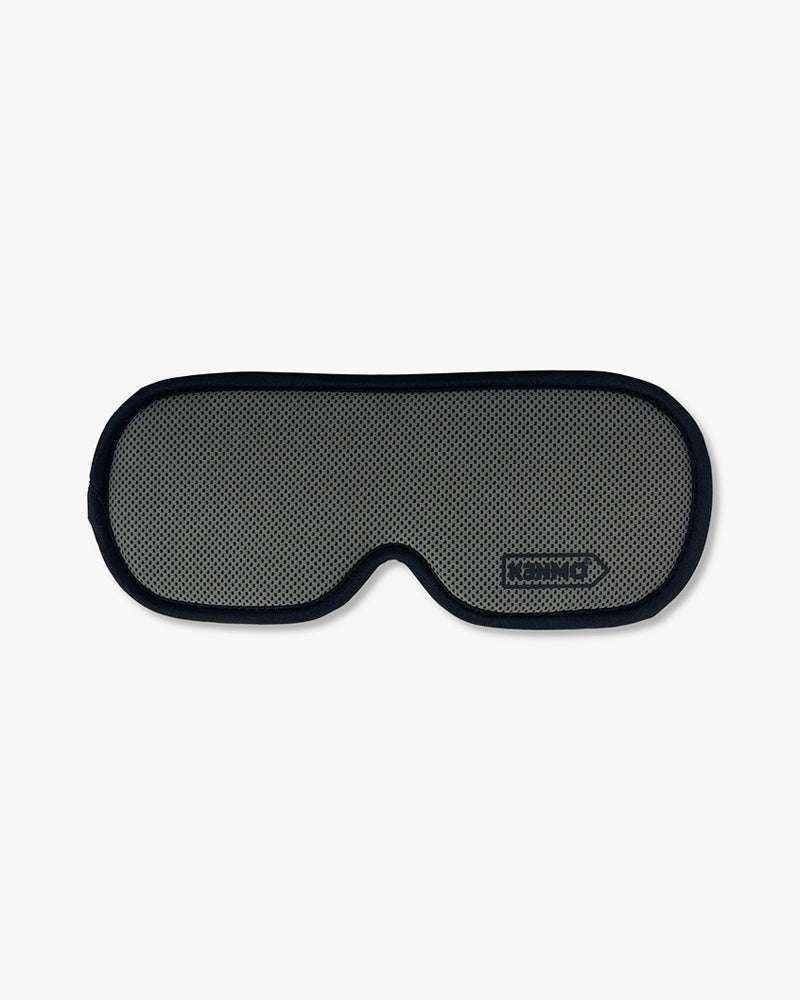 Silver 3D Sleep Eye Mask | Kenmo Arrow Logo On Left - Image 4