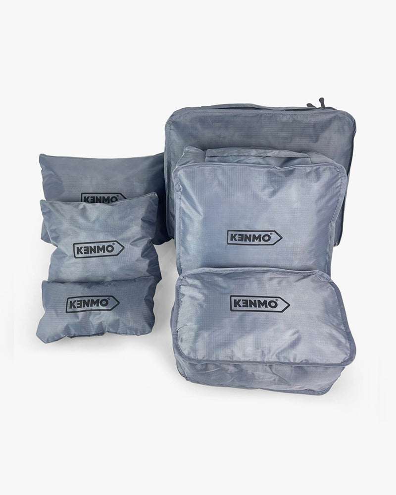 Silver Luggage Organizer Set | 6 pcs With Arrow Logo - Image 2