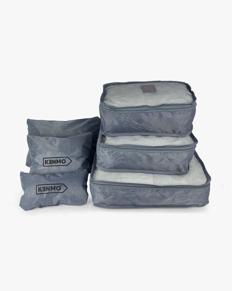 Silver Luggage Organizer Set | 6 pcs With Arrow Logo - Image 4