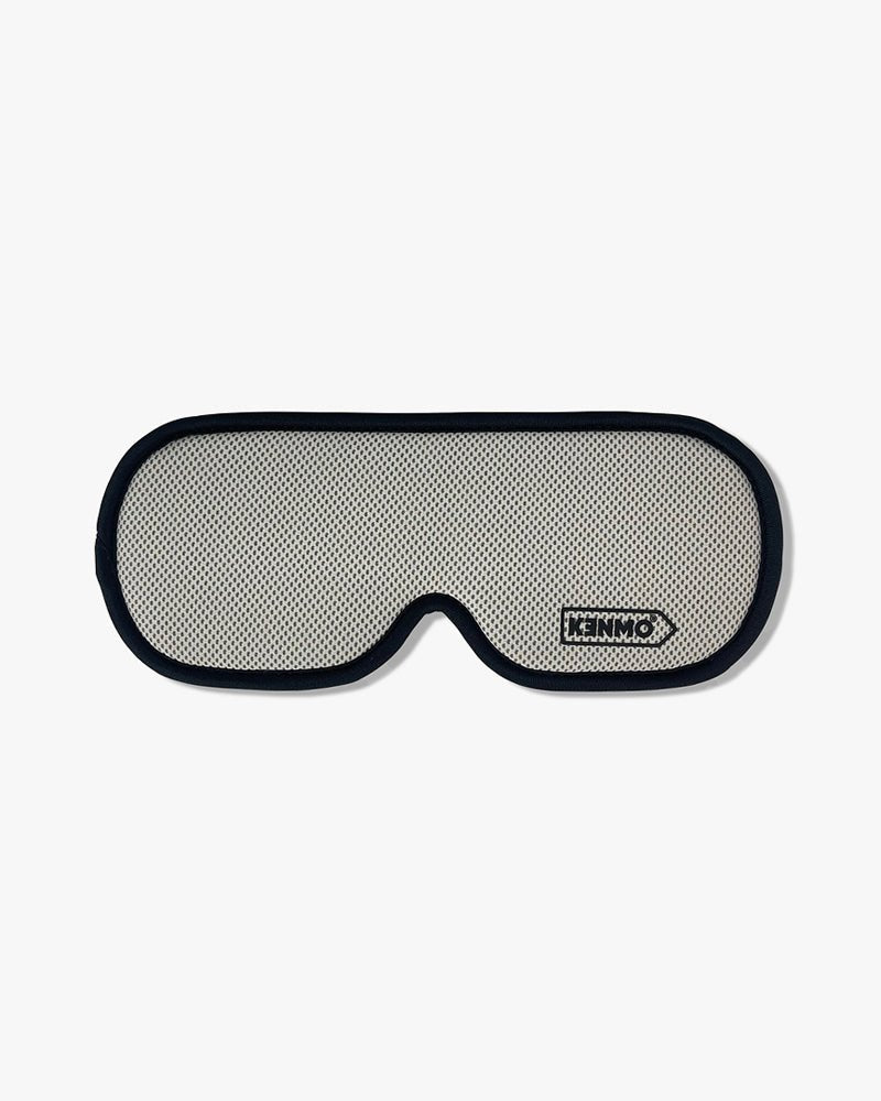 White 3D Sleep Eye Mask | Arrow Logo On Left - Image 4